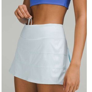 Lululemon Pace Rival Tennis Skort / Skirt in Powder Blue, Size 6